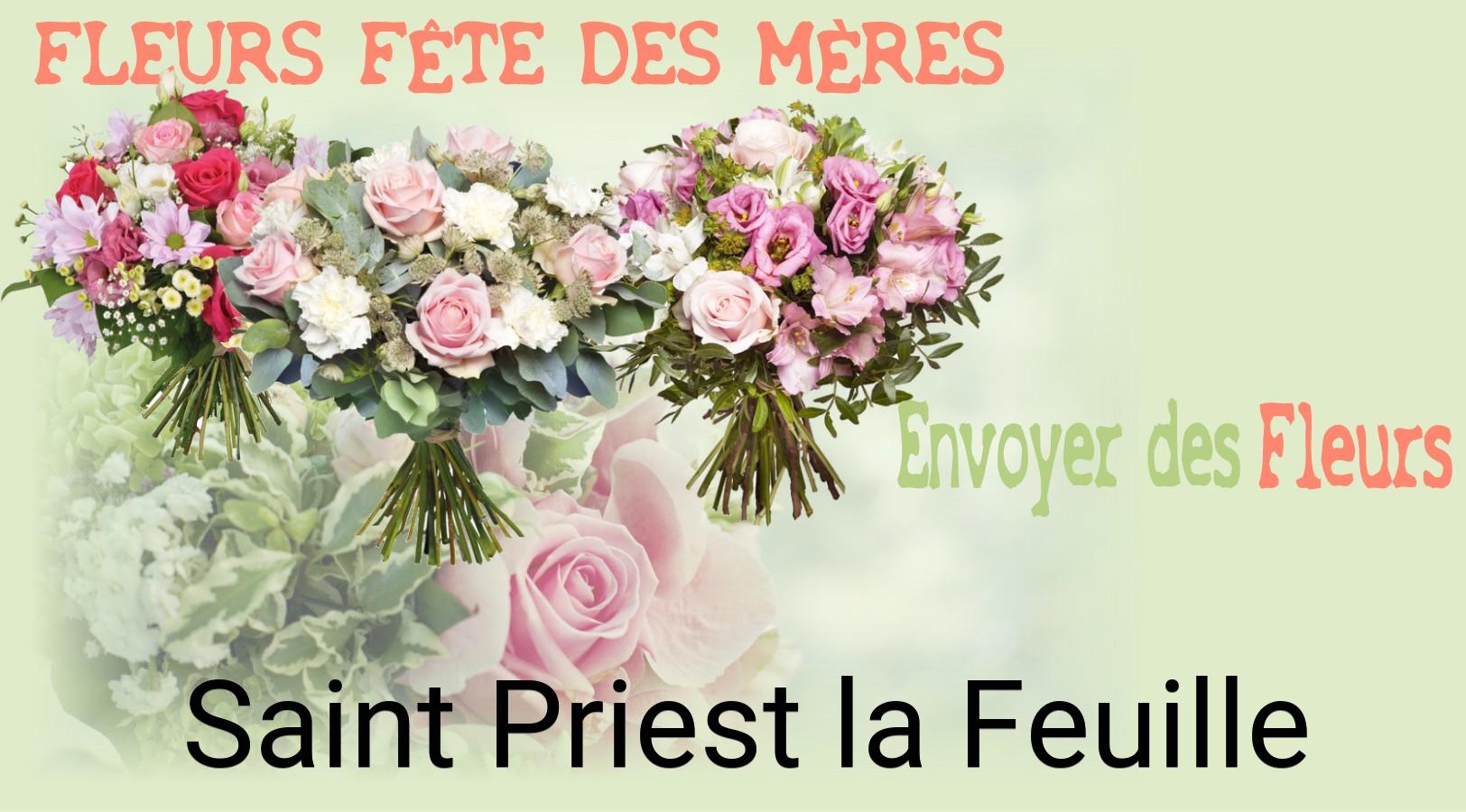 Bouquet de Fête des Mères livré à Saint-Priest-la-Feuille